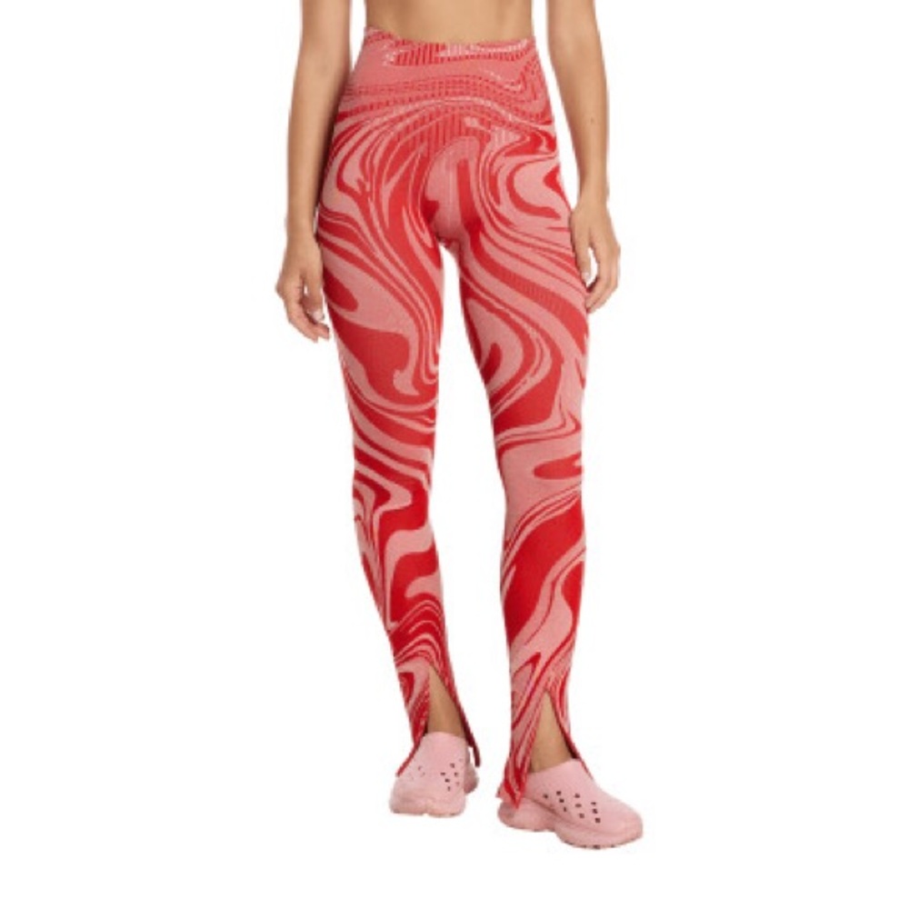 Prozis Groovy Goals Medium Waist Pants in Sunset Red